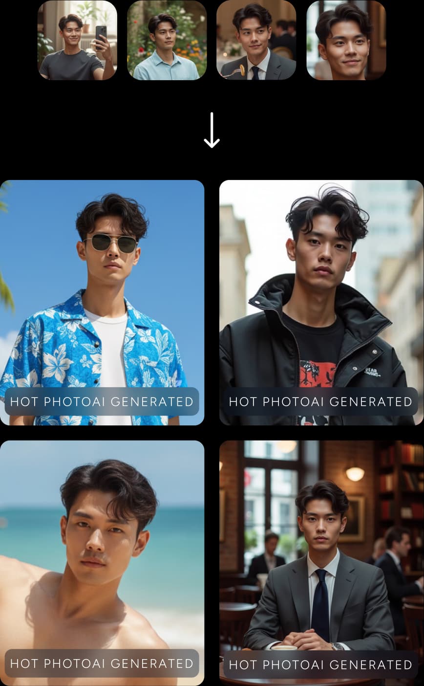 Glow-up example right